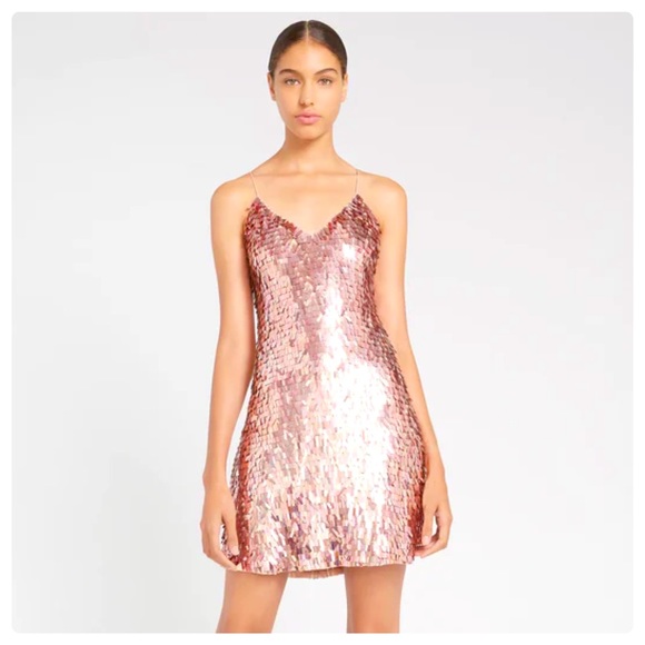 ALICE + OLIVIA Contessa Sequined Dress - Picture 5 of 13